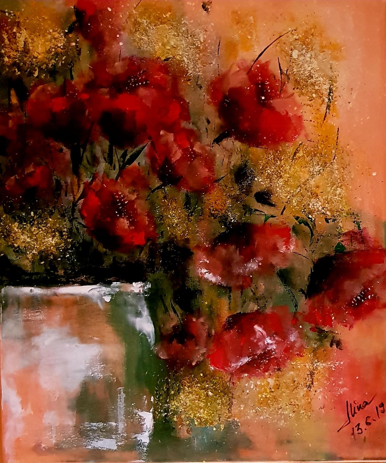 ArteDiAlina.com painting: all comes from the roots
